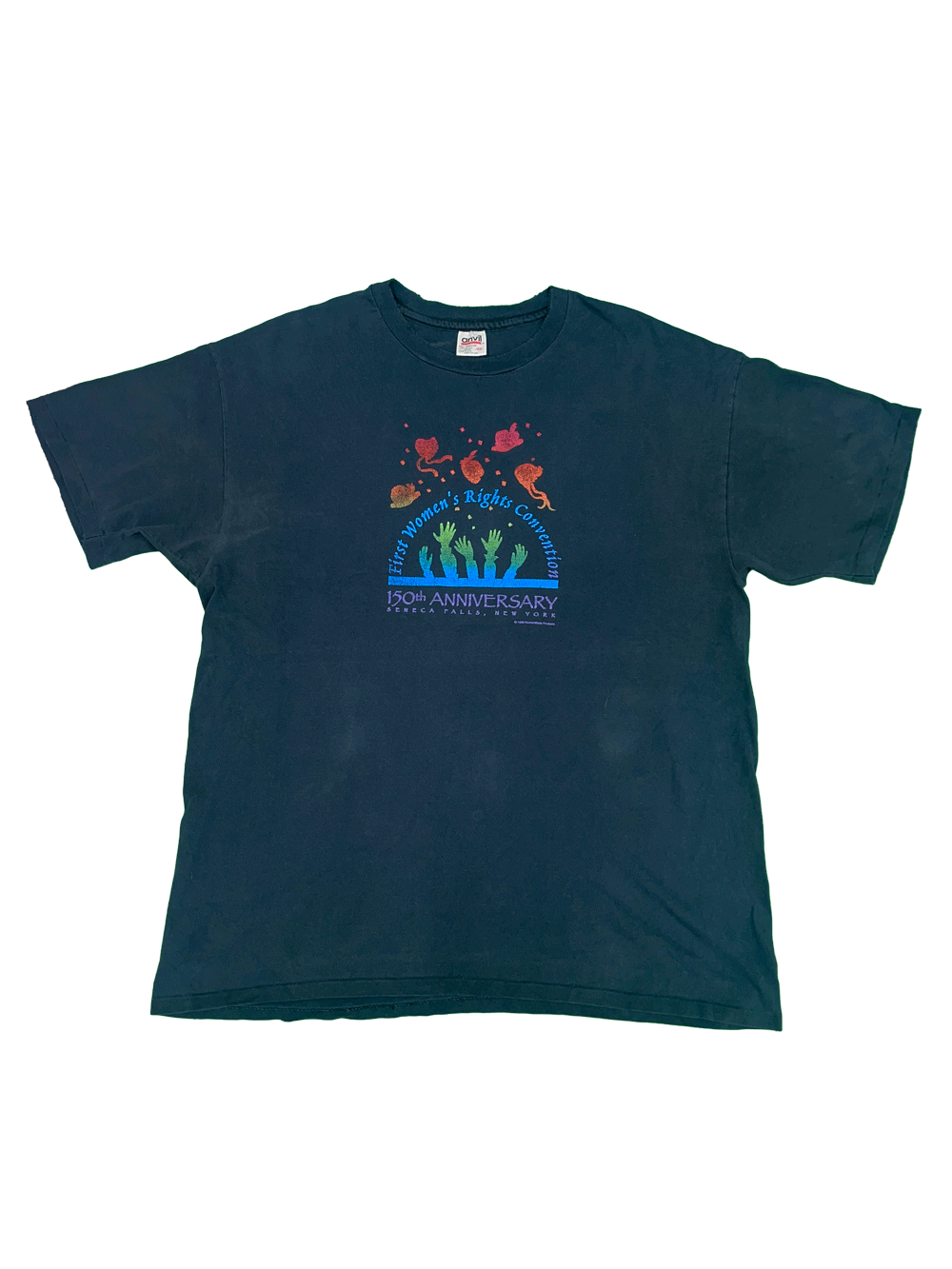 90'S "SENECA FALLS" 150th ANNIVERSARY T-SHIRT