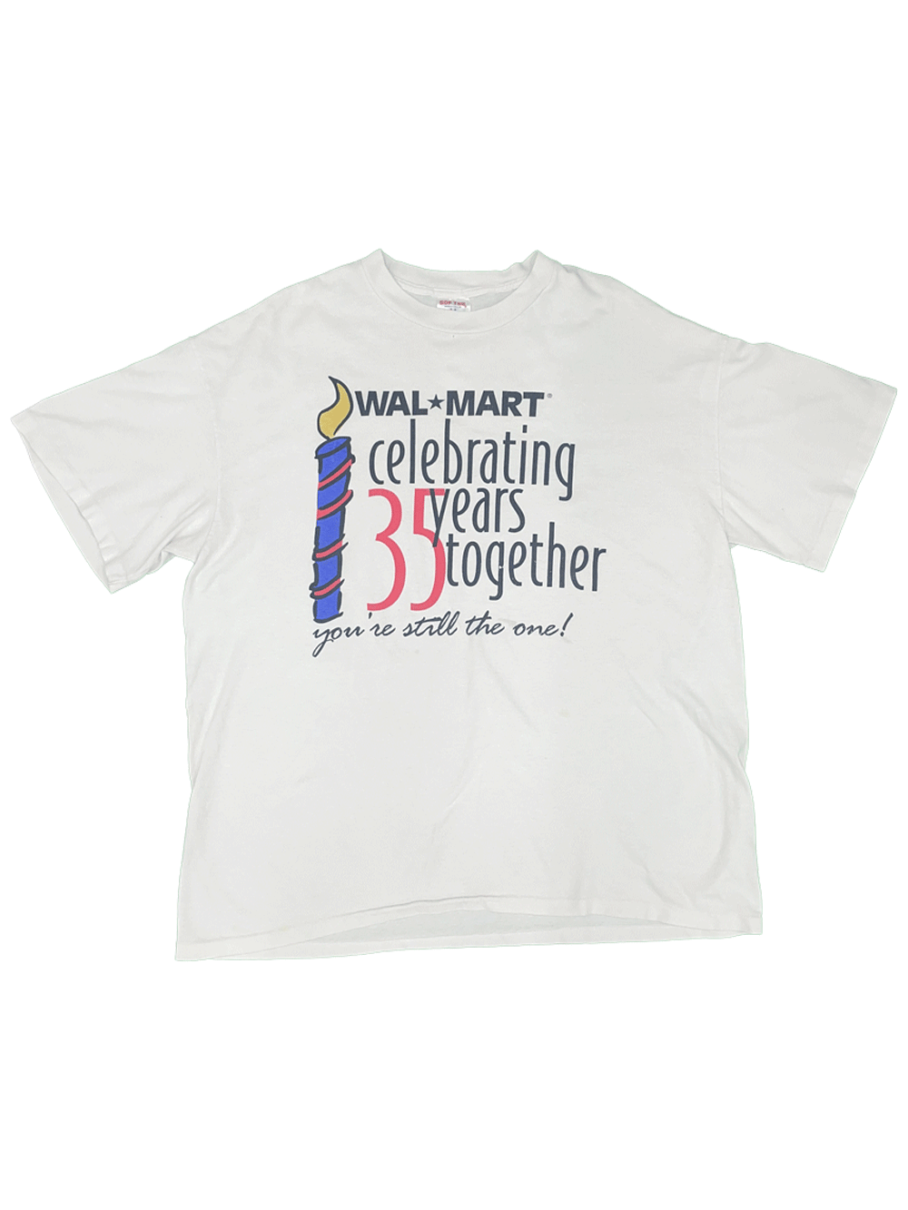 90's WAL-MART Celebrating 35 years T-SHIRT