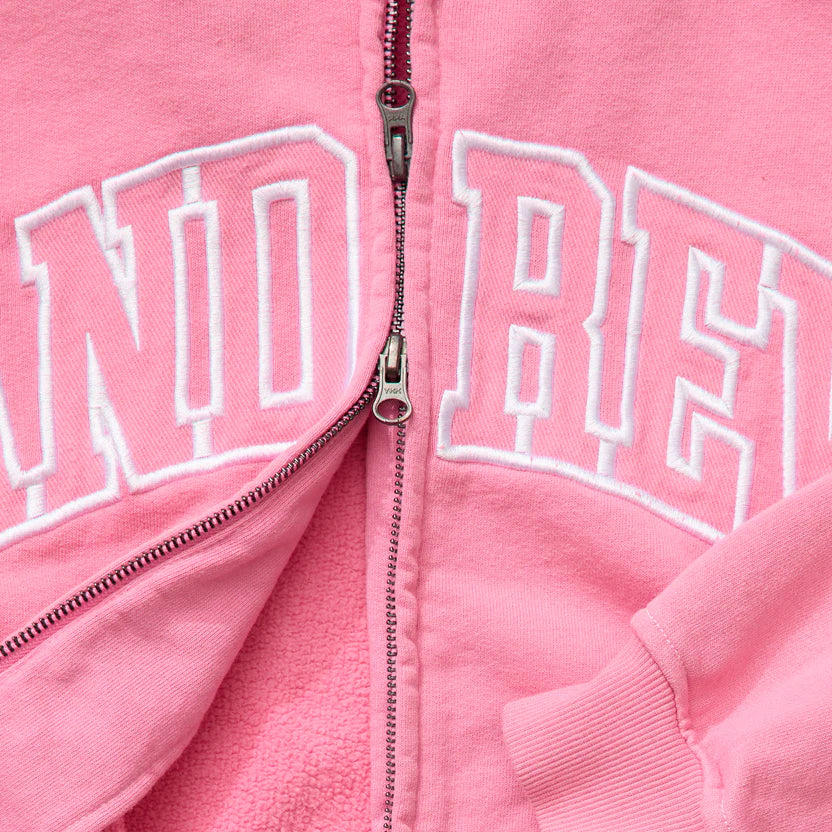 "Andrew Miami" Arch Zip Hoodie