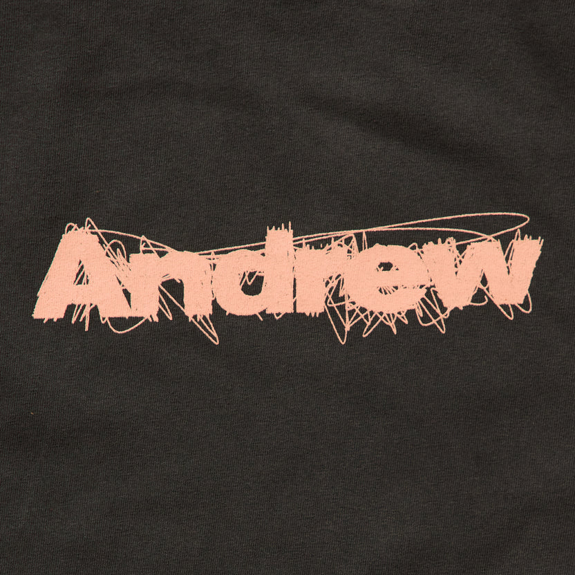 "Andrew Miami" Scratchy LOGO Tee