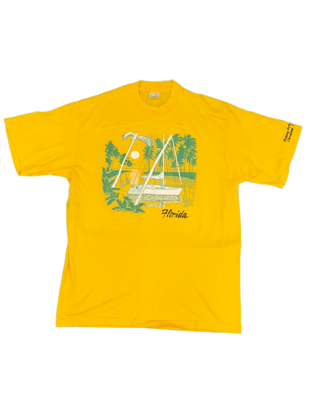 90'S Florida AIR BOAT T-SHIRT