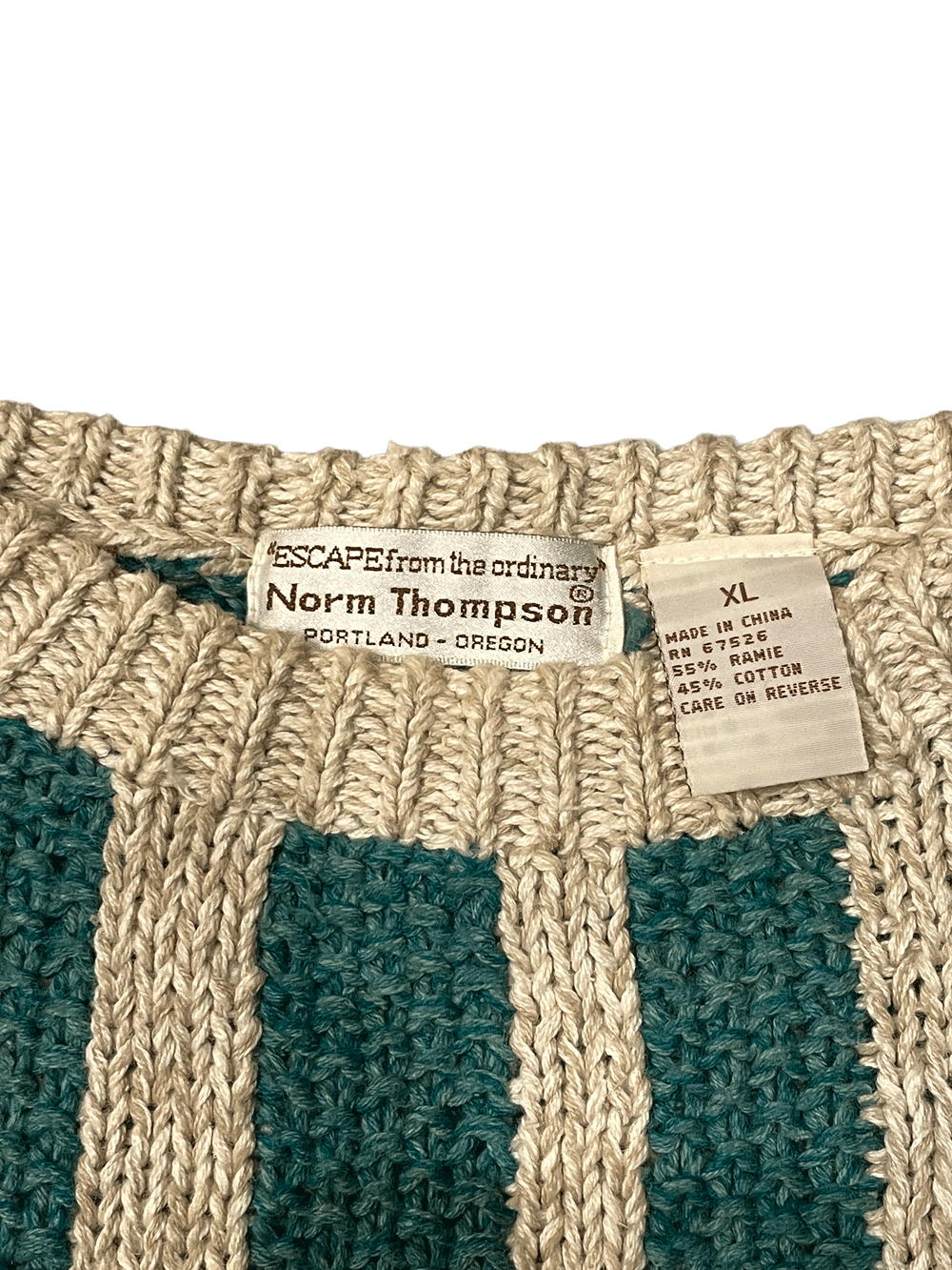 "Norm Thompson" Knit