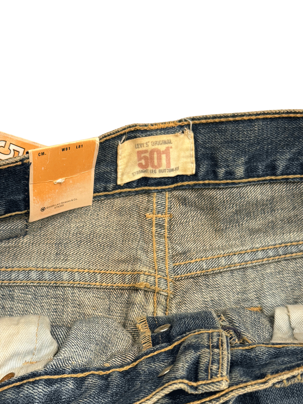 "Levi's 501" Deadstock Original Fit Denim