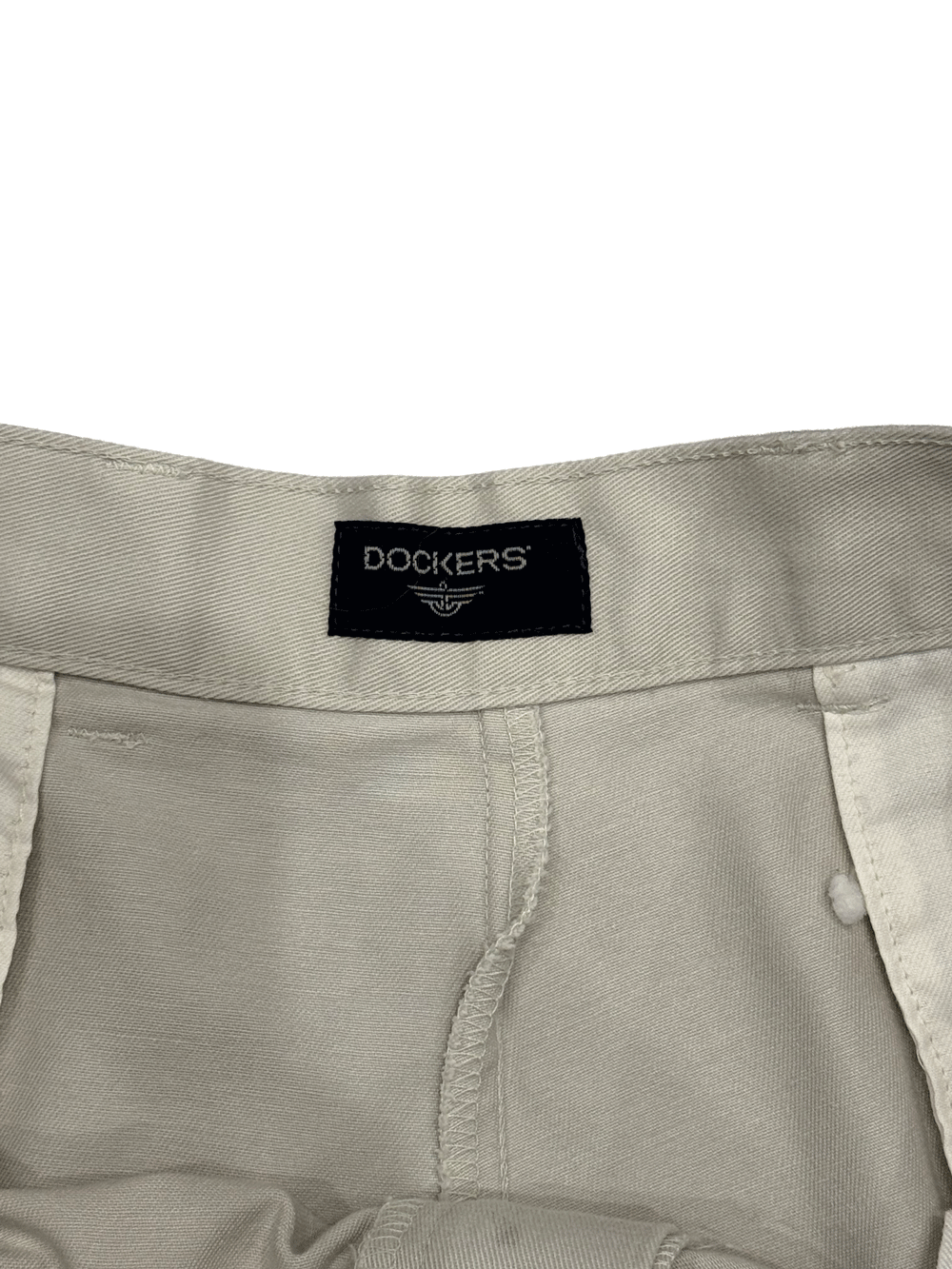 "DOCKERS" Light Beige Cotton Chino Shorts