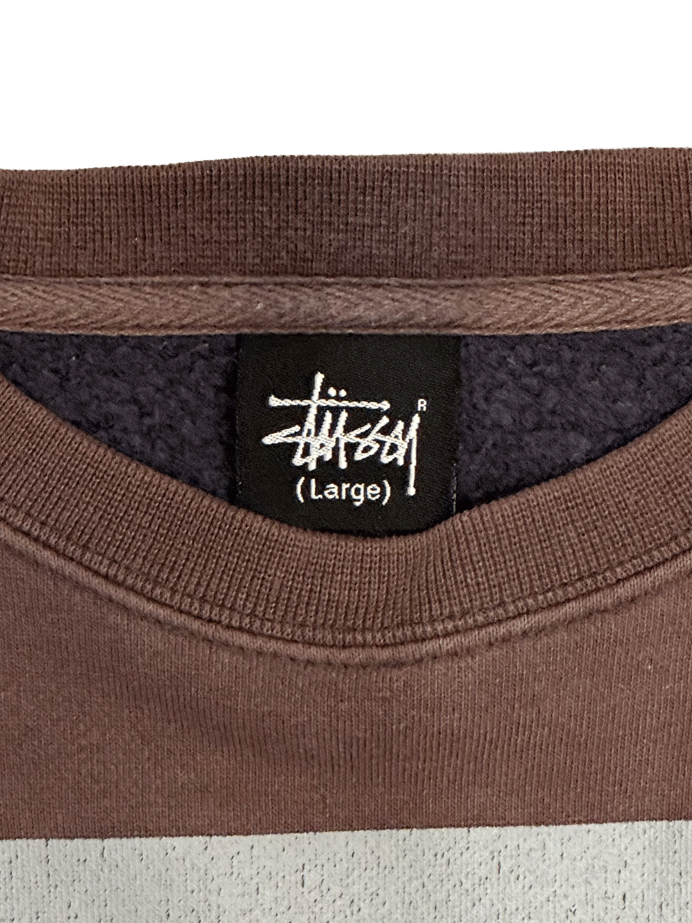 90’s~00’s "Stussy" 5 Copyright Print Sweat