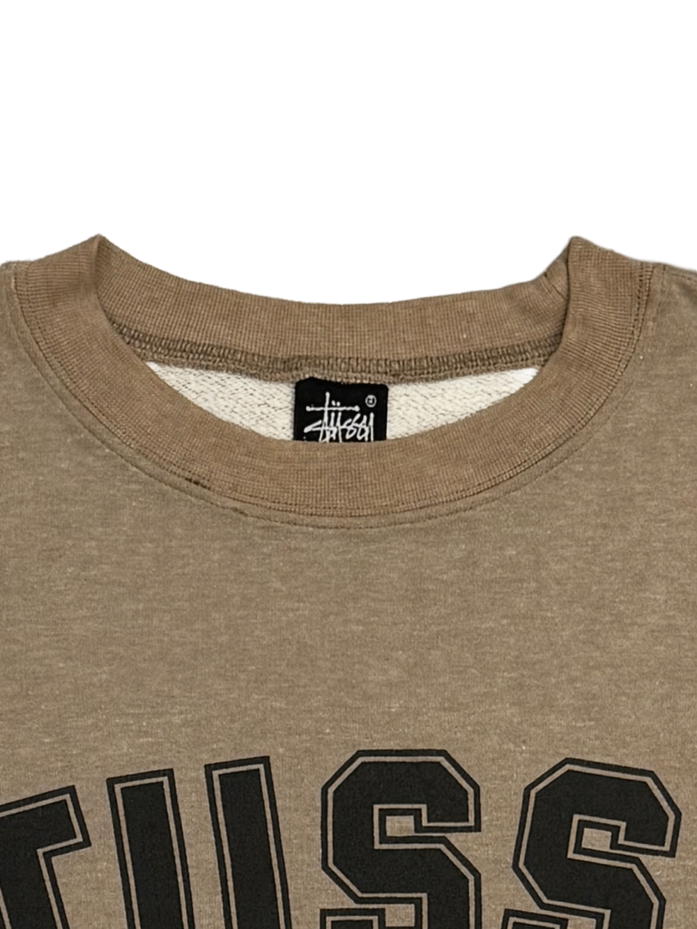 90’s "Stussy" College Arch Logo Sweat