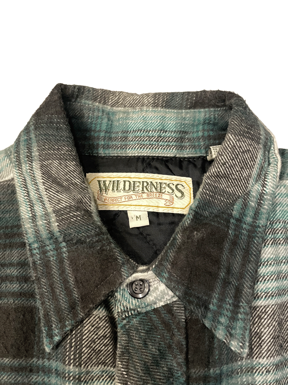 "WIRDERNESS" Quilted Lined Flannel Shirt