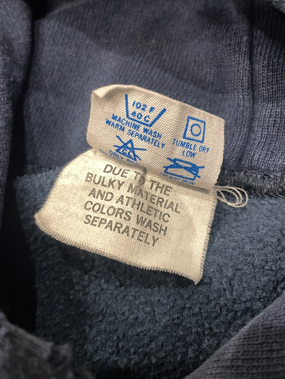 90's "Champion" REVERSE WEAVE Hoodie "LA SALLE"