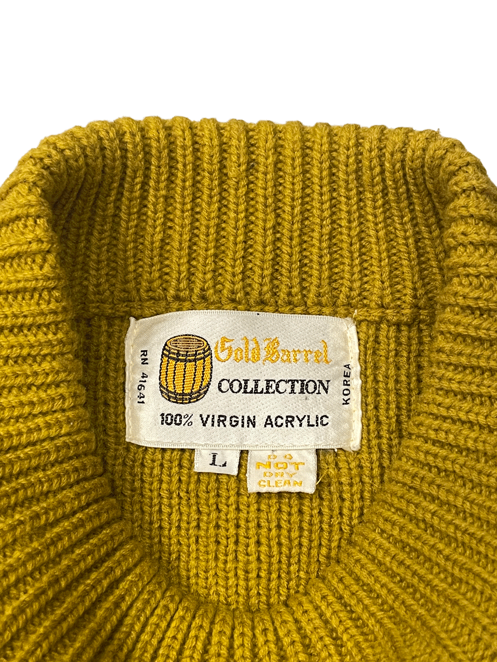 "Gold Barrel Collection" Knit