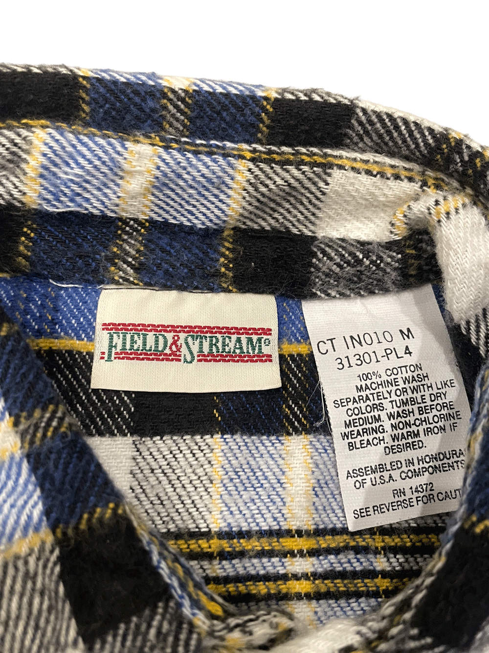 90's "FIELD & STREAM" Flannel Shirt