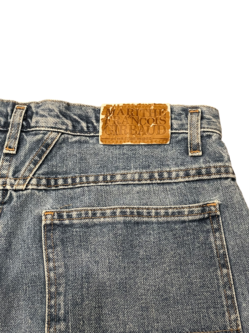 90's "MARITHE FRANCOIS GIRBAUD" Denim Shorts