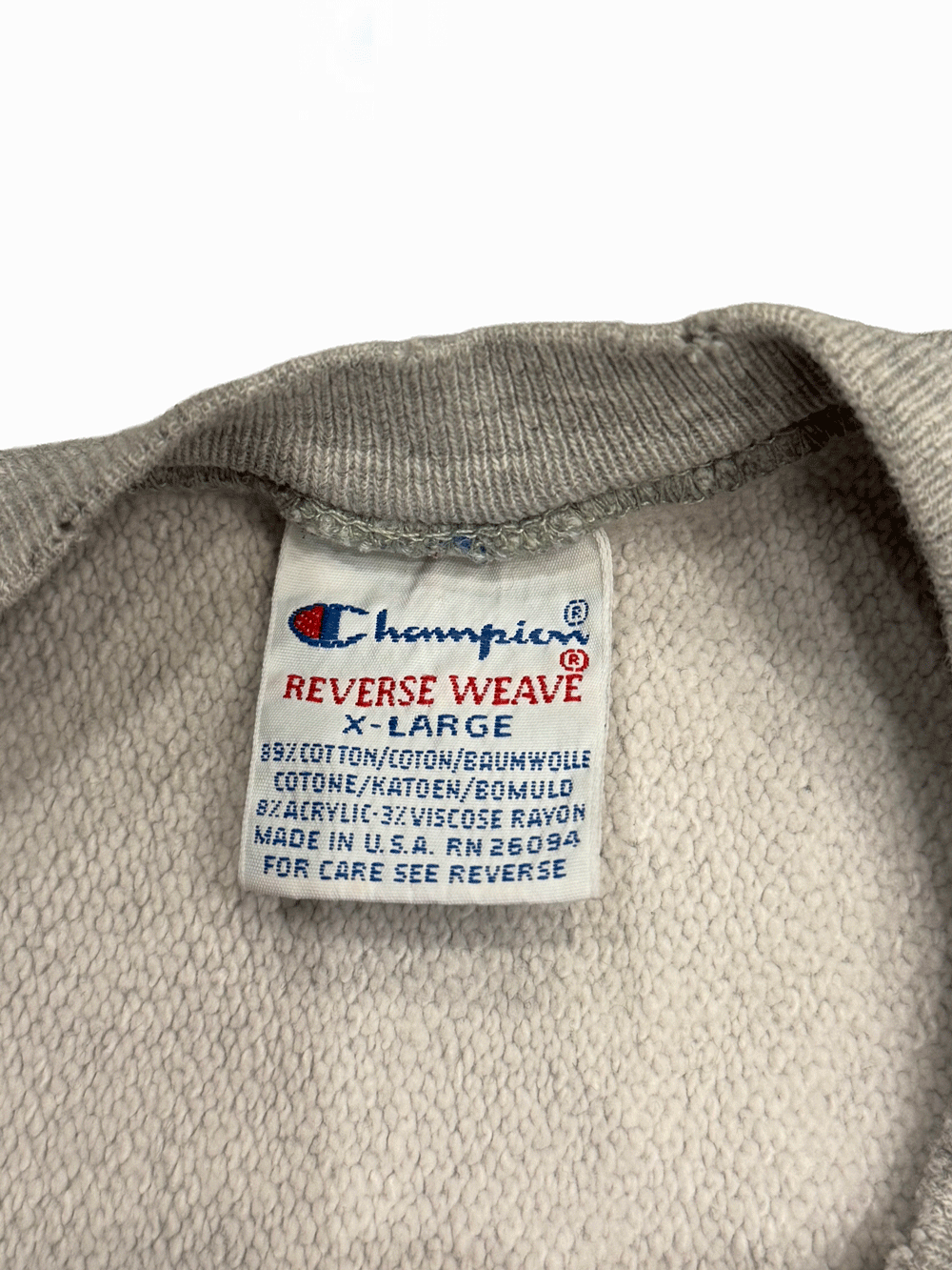 90's "Champion" REVERSE WEAVE Wisconsin Sweatshirts
