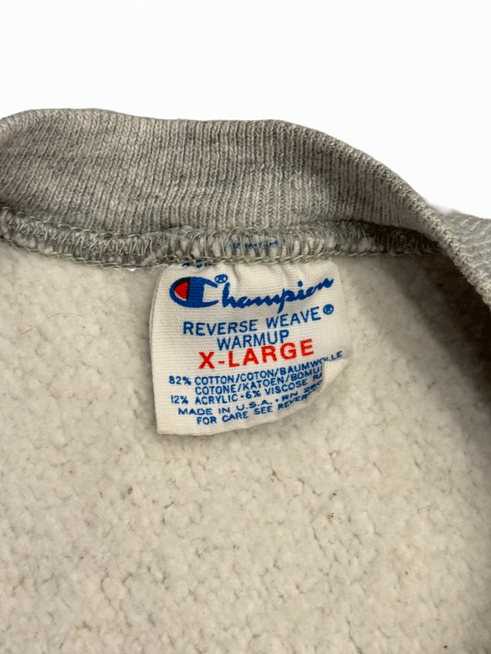 80'S "Champion" Reverse Weave Tricolor Tag