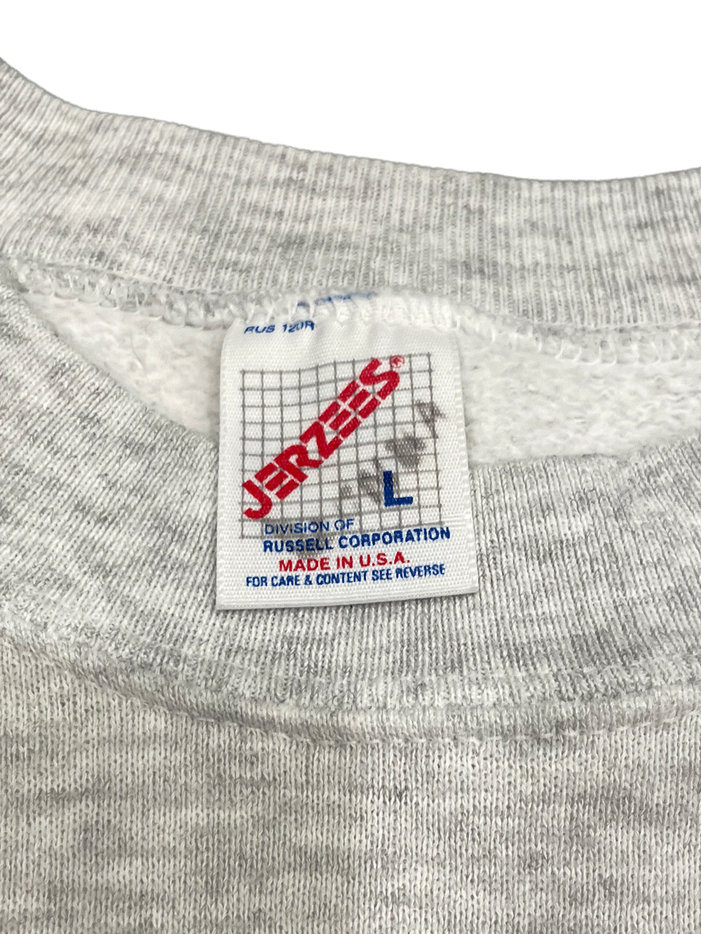 80'S "JERZEES" Blank Crewneck Sweatshirt