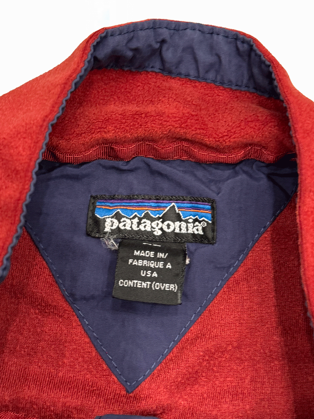 "Patagonia" USA Made Fleece Snap Pullover