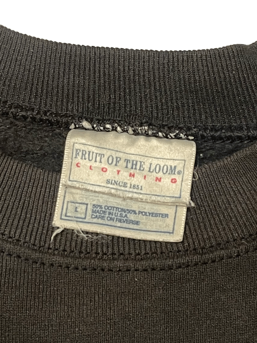 "FRUIT OF THE LOOM" Plain Sweatshirt