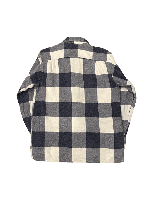 Box Check Zip-Up Shirt