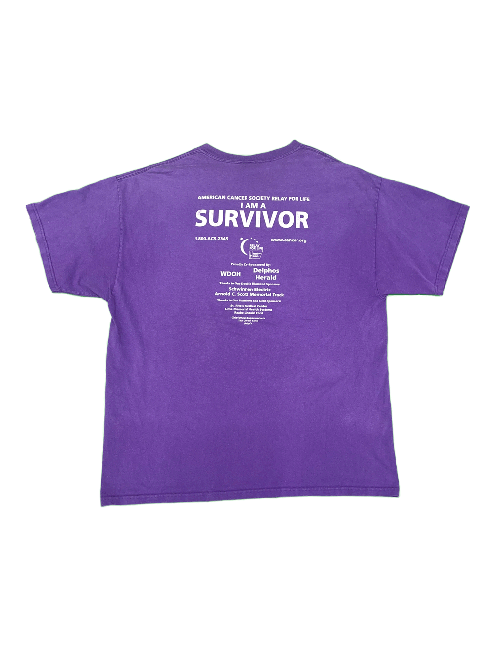 AMRICAN CANCER SOCIETY T-SHIRT