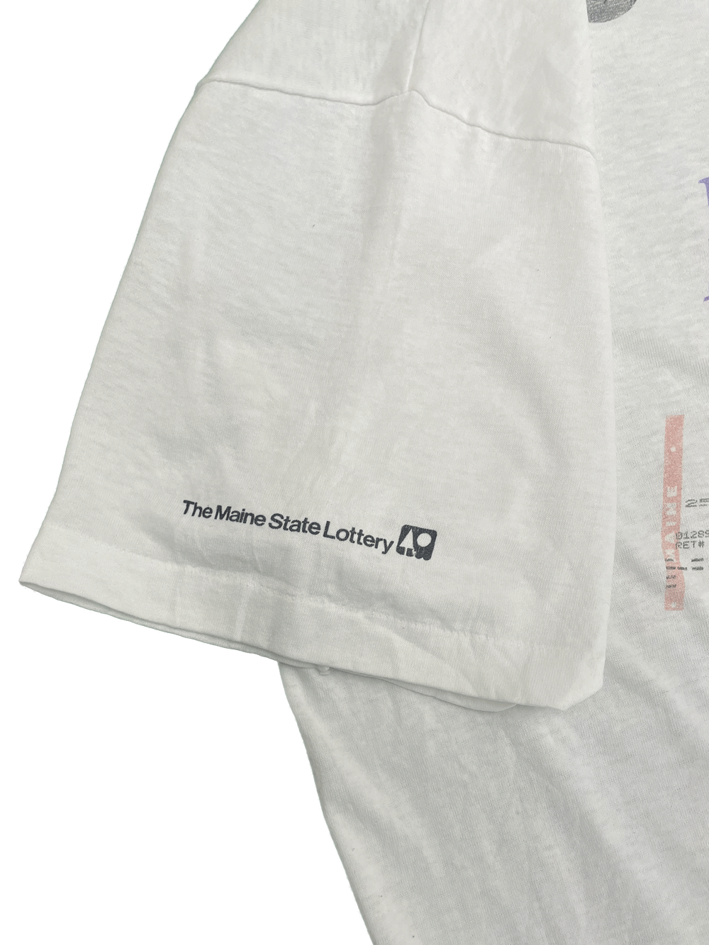 90'S "The Maine State Lottery" T-SHIRT
