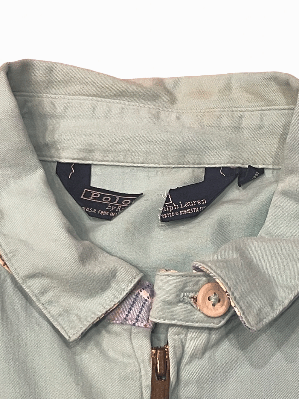80'S "Polo by Ralph Lauren" Cotton Harrington Jacket Made in USA