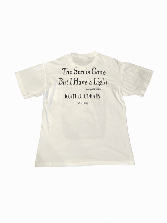 90'S "KURT COBAIN" Memorial T-shirt