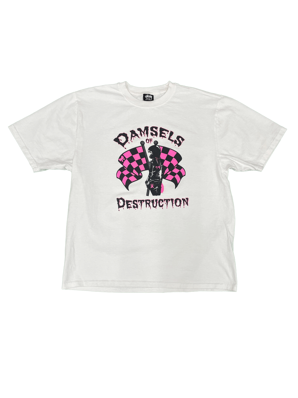 STUSSY DAMSELS OF DESTRUCTION T-SHIRT