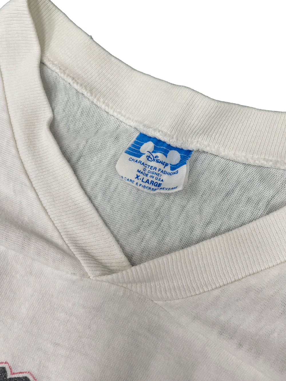 80'S DISNEYLAND FOOTBALL T-SHIRT