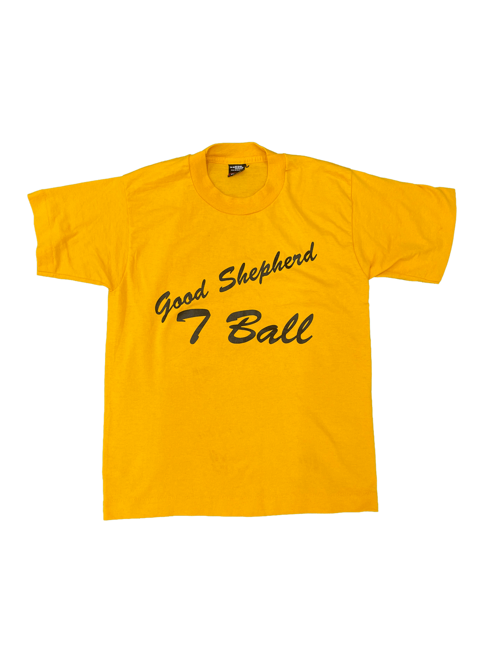 90'S "GOOD SHEPHERD 7 BALL" T-SHIRT