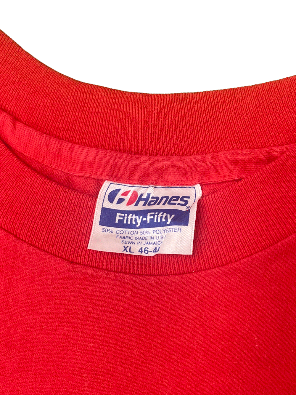 80'S HANES FIFTY-FIFTY PLAIN T-SHIRT