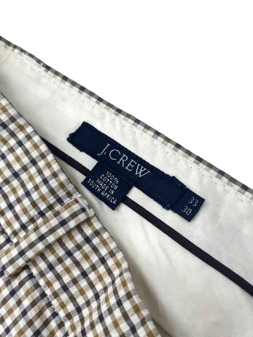 J.CREW CHECKER SLACKS