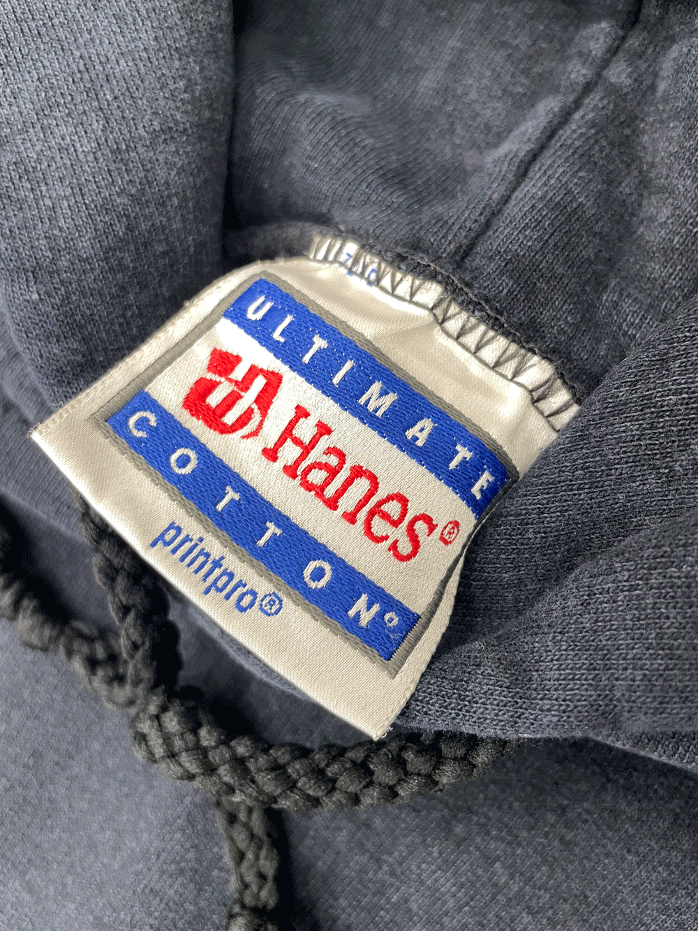 90'S Hanes PLAIN HOODIE