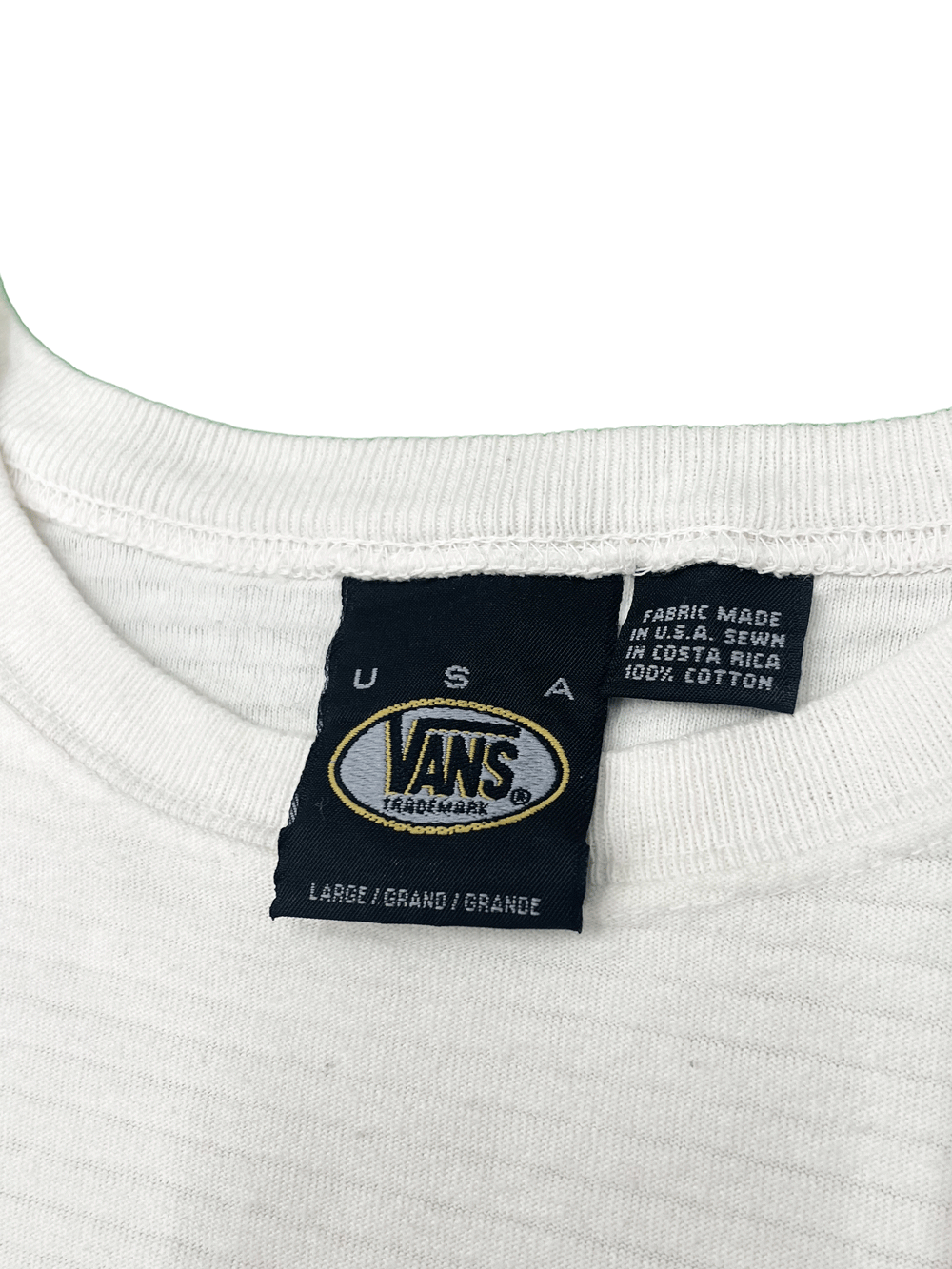"OLD CHEVYS NEVER DIE" VANS MADE IN USA T-SHIRT