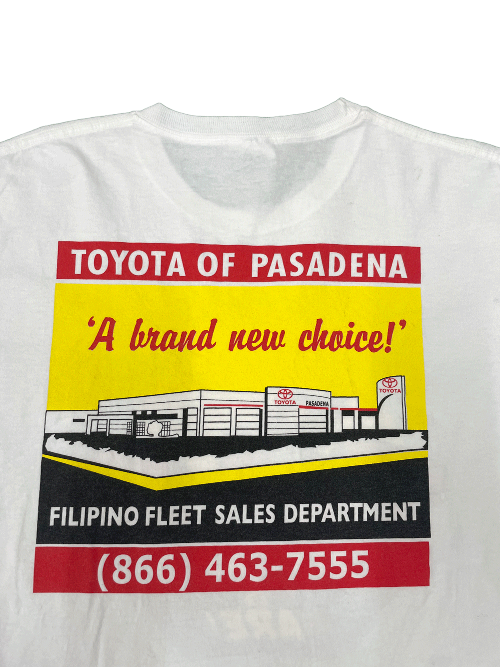 "TOYOTA OF PASADENA" T-SHIRT