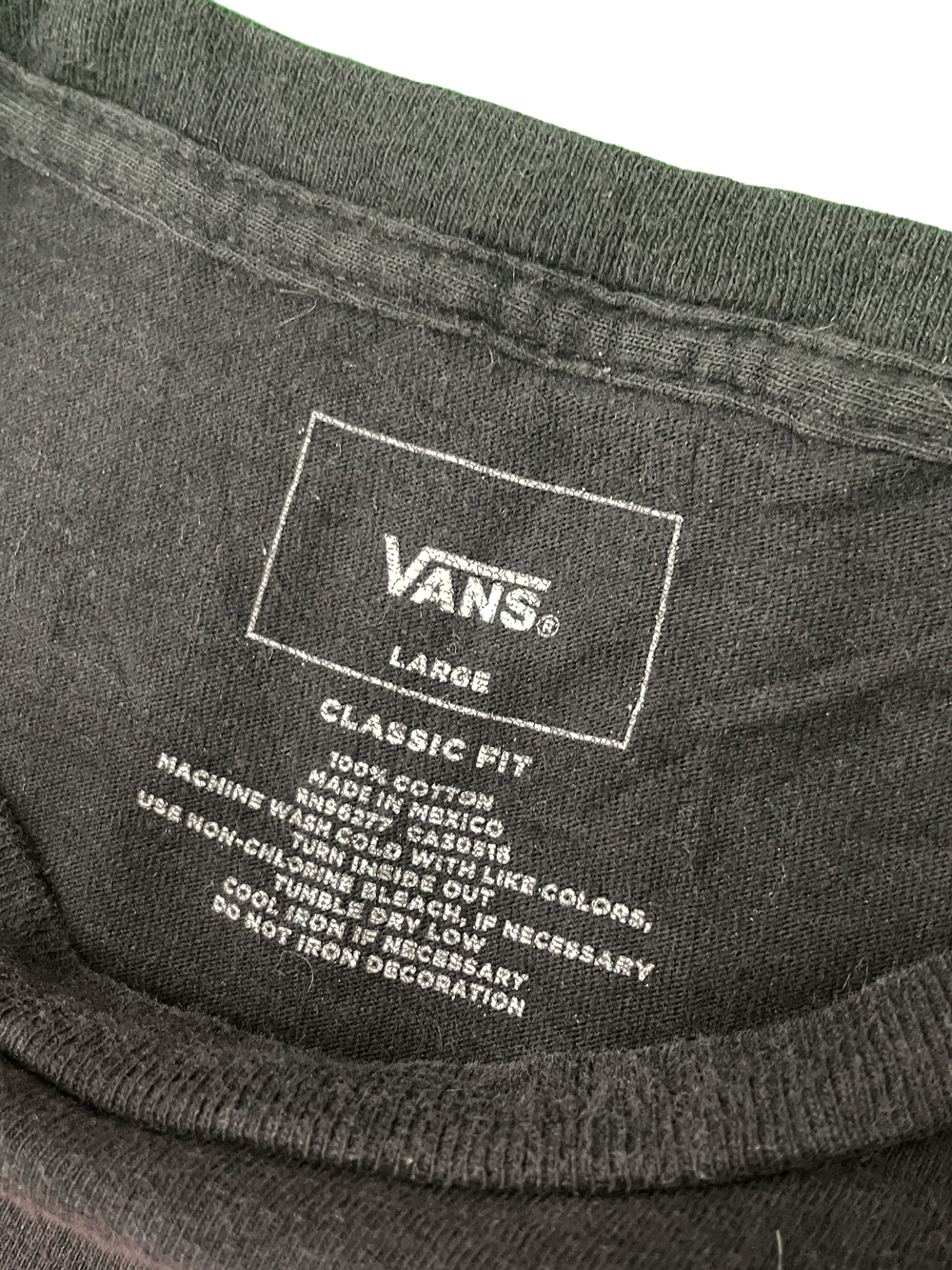VANS L/S T-SHIRT