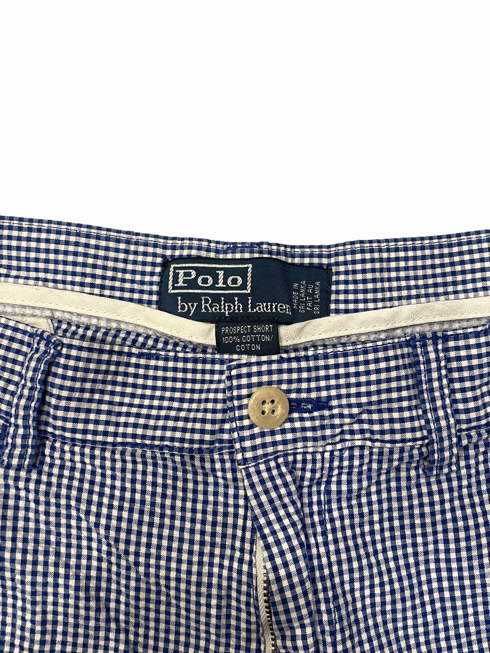 "Polo by Ralph Lauren" Check Shorts