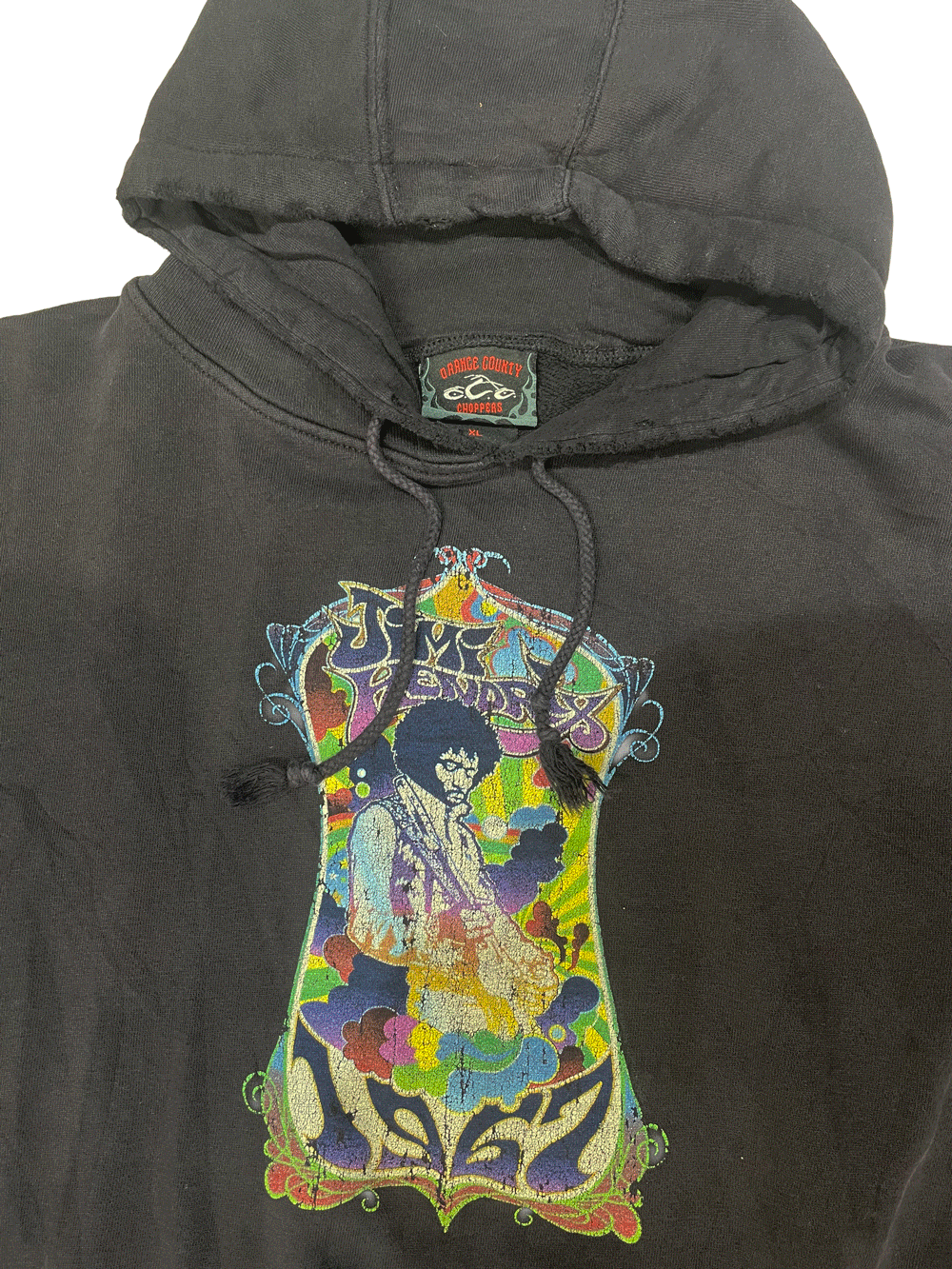 JIMI HENDRIX X ORANGE COUNTRY CHOPPERS HOODIE