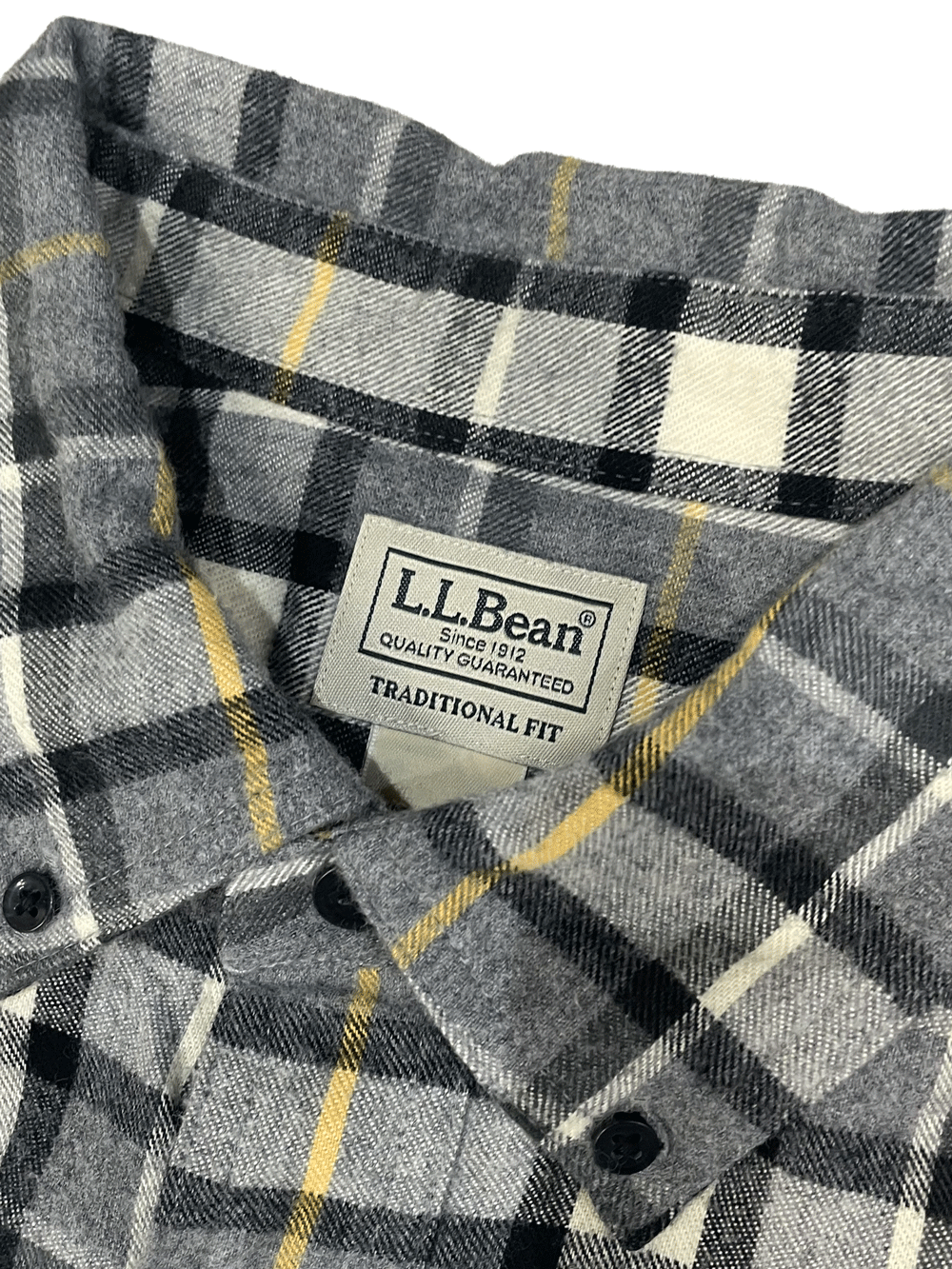 L.L.BEAN L/S FLANNEL SHIRT