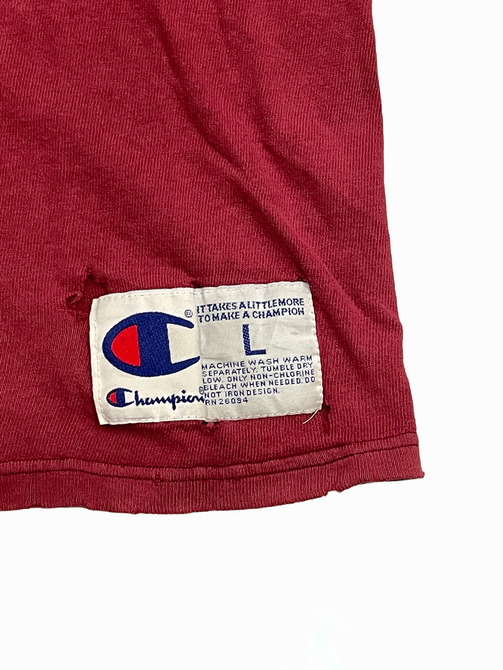 90s-00s "Champion" Blank Sleeveless T-shirt