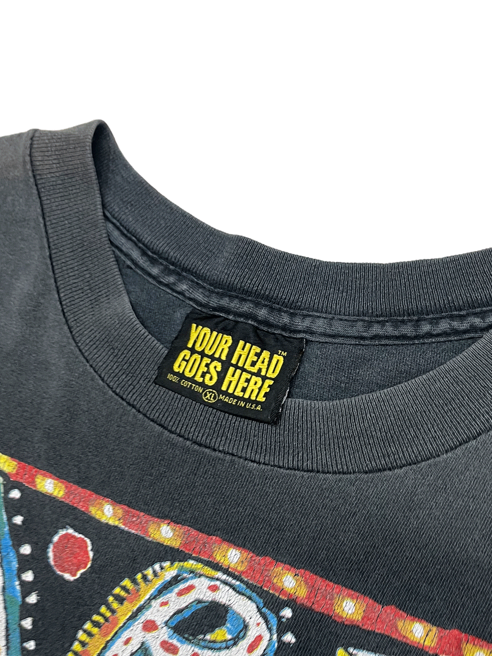 90'S "FRED BABB" ART T-SHIRT Made in USA