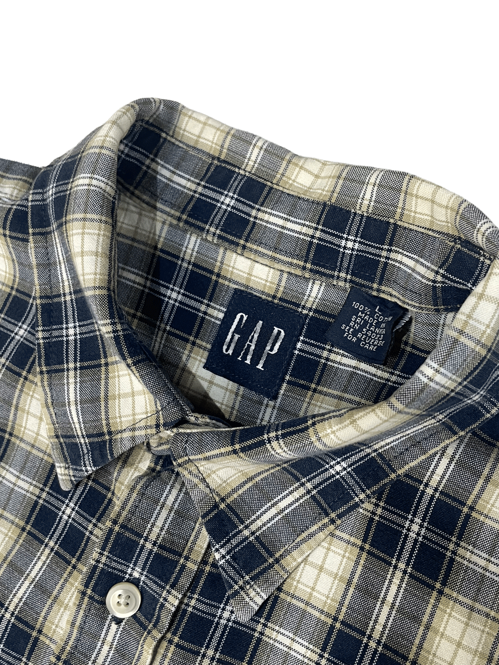 90'S OLD GAP CHECK SHIRT