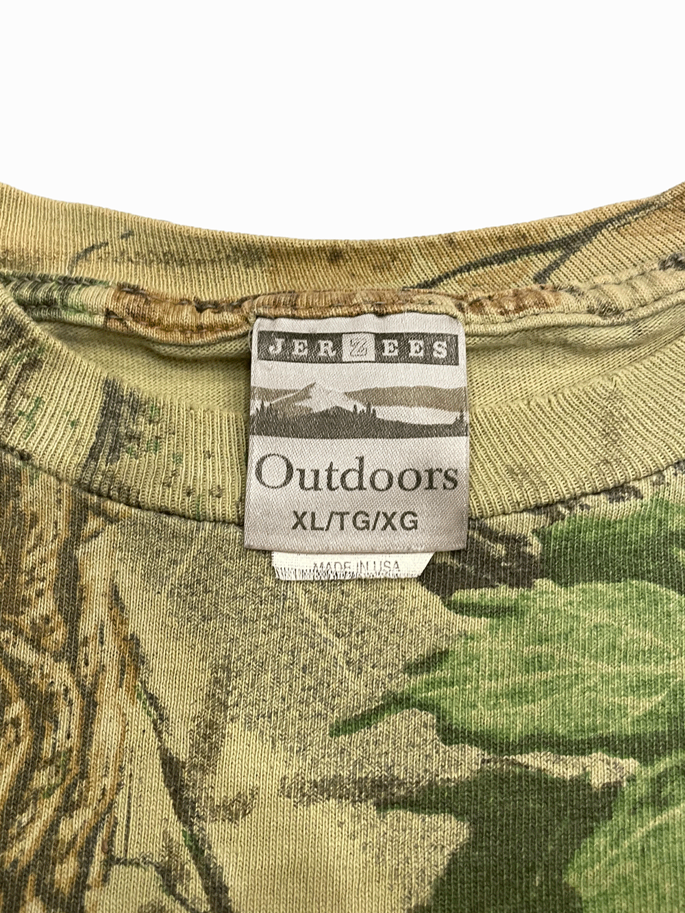 90s"JERZEES Outdoors" Real Tree T-shirt