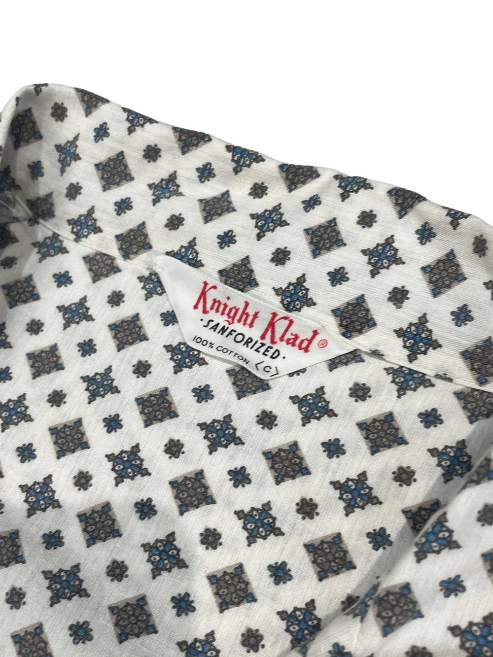 60'S KNIGHT KLAD PAJAMA SHIRT