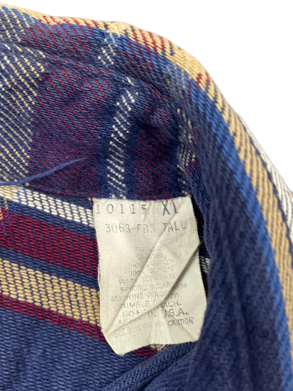 90'S FIVE BROTHER FLANNEL SHIRT MADE IN USA