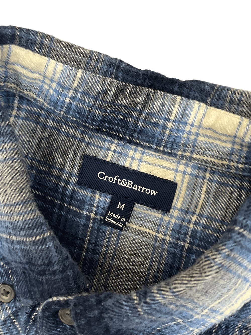 CROFT & BARROW FLANNNEL SHIRT