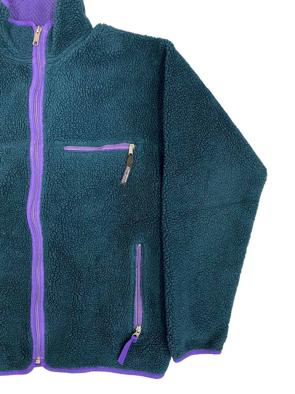 90'S Patagonia "Baby Retro Cardigan" Fleece Jacket Made in USA