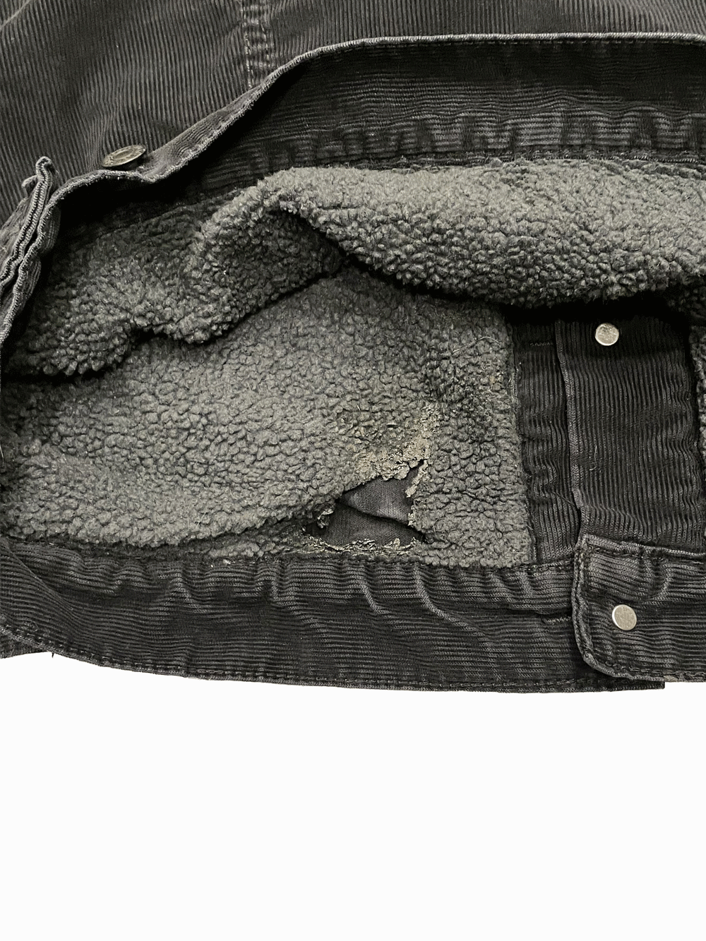 "Levi's" Corduroy Sherpa Lined Trucker Jacket