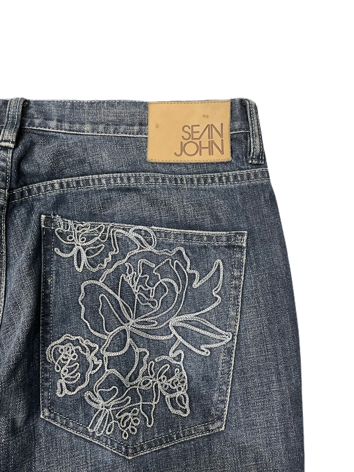 00'S Sean John WIDE DENIM PANTS