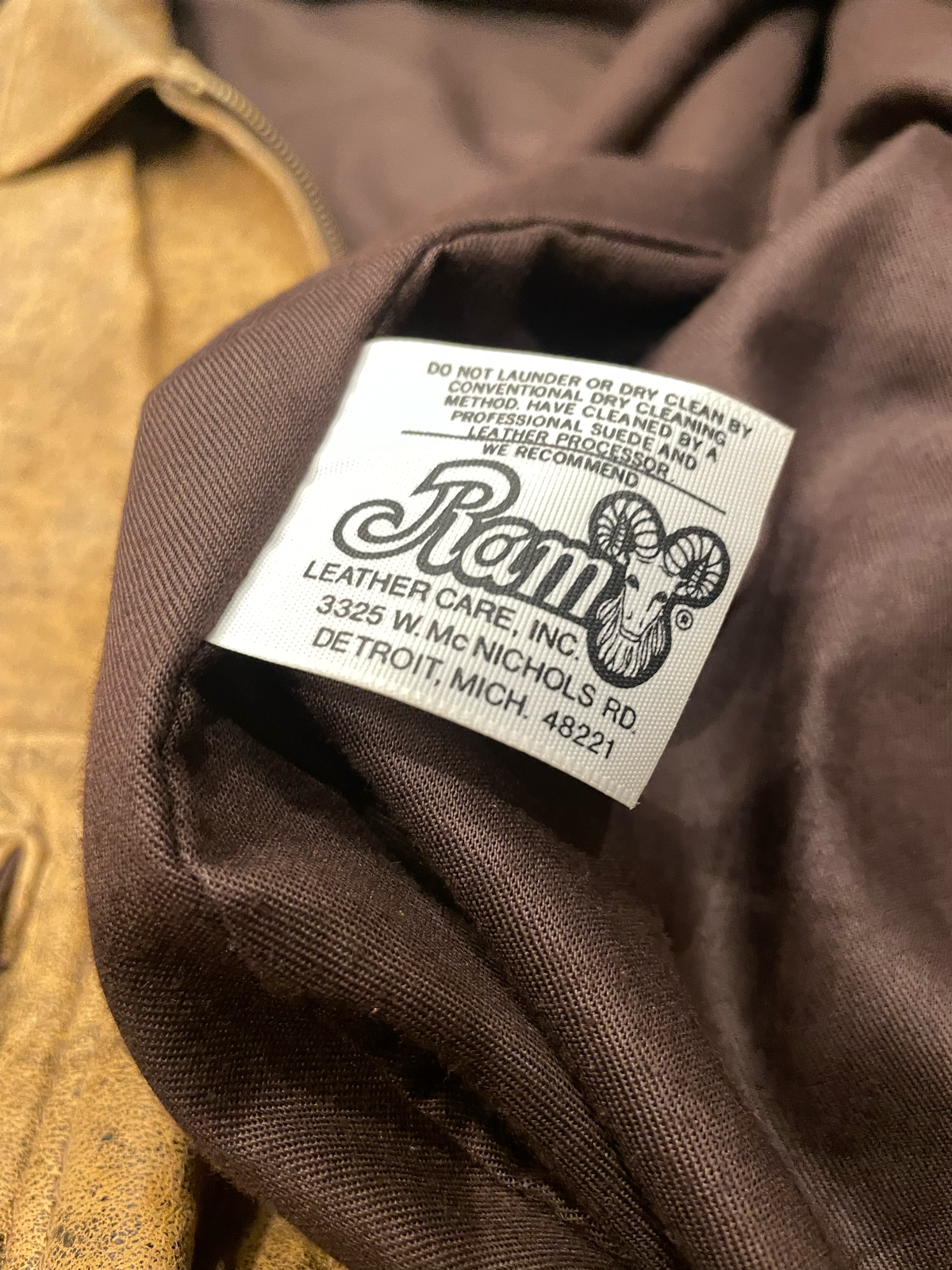 Ram TYPE A-2 LEATHER JACKET