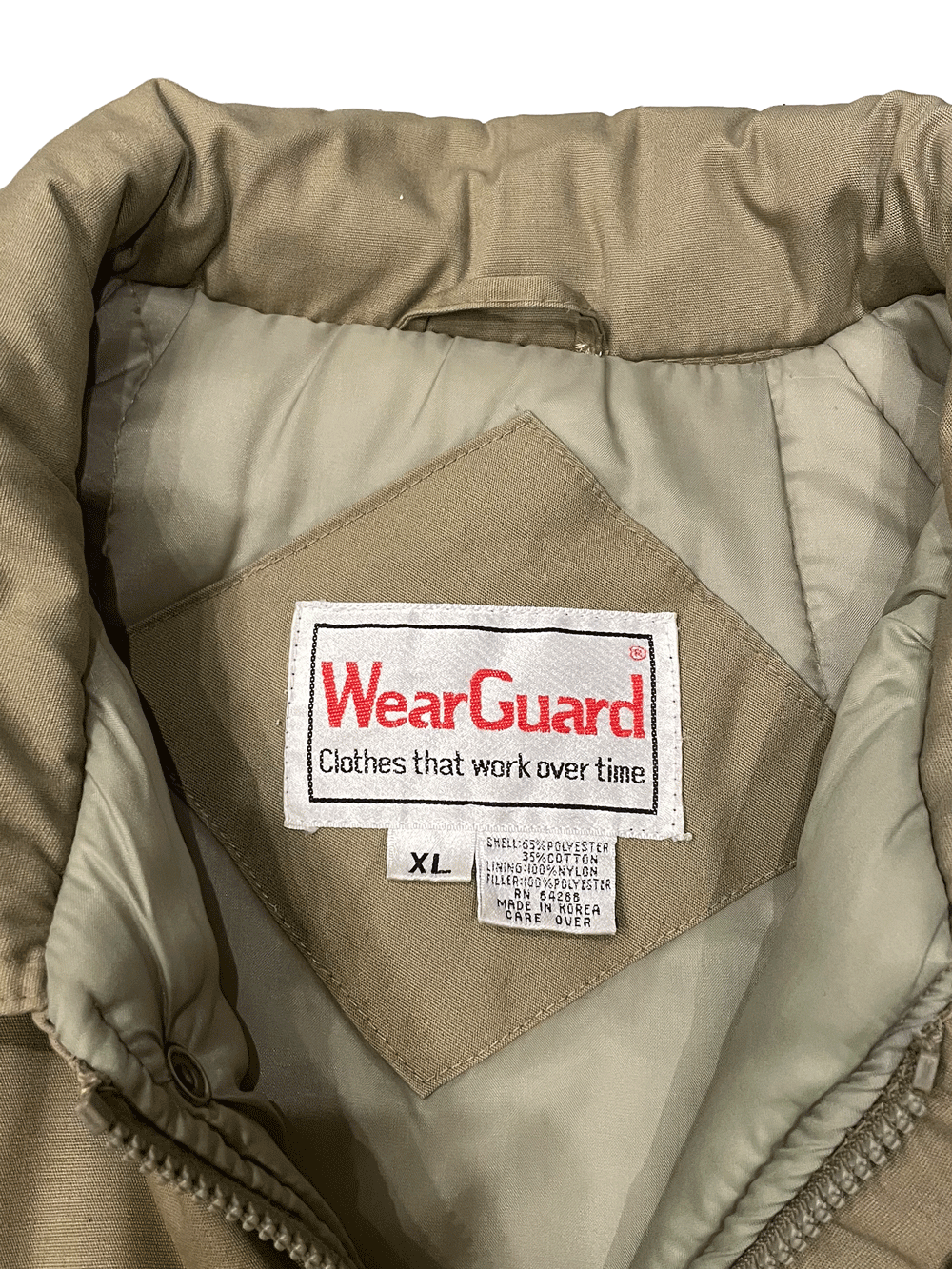 "Wear Guard" Puffer Jacket