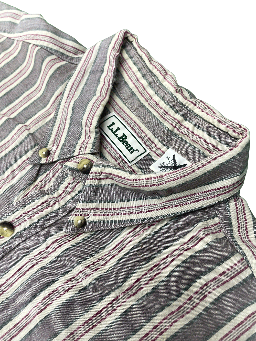 80's L.L.Bean L/S SHIRT